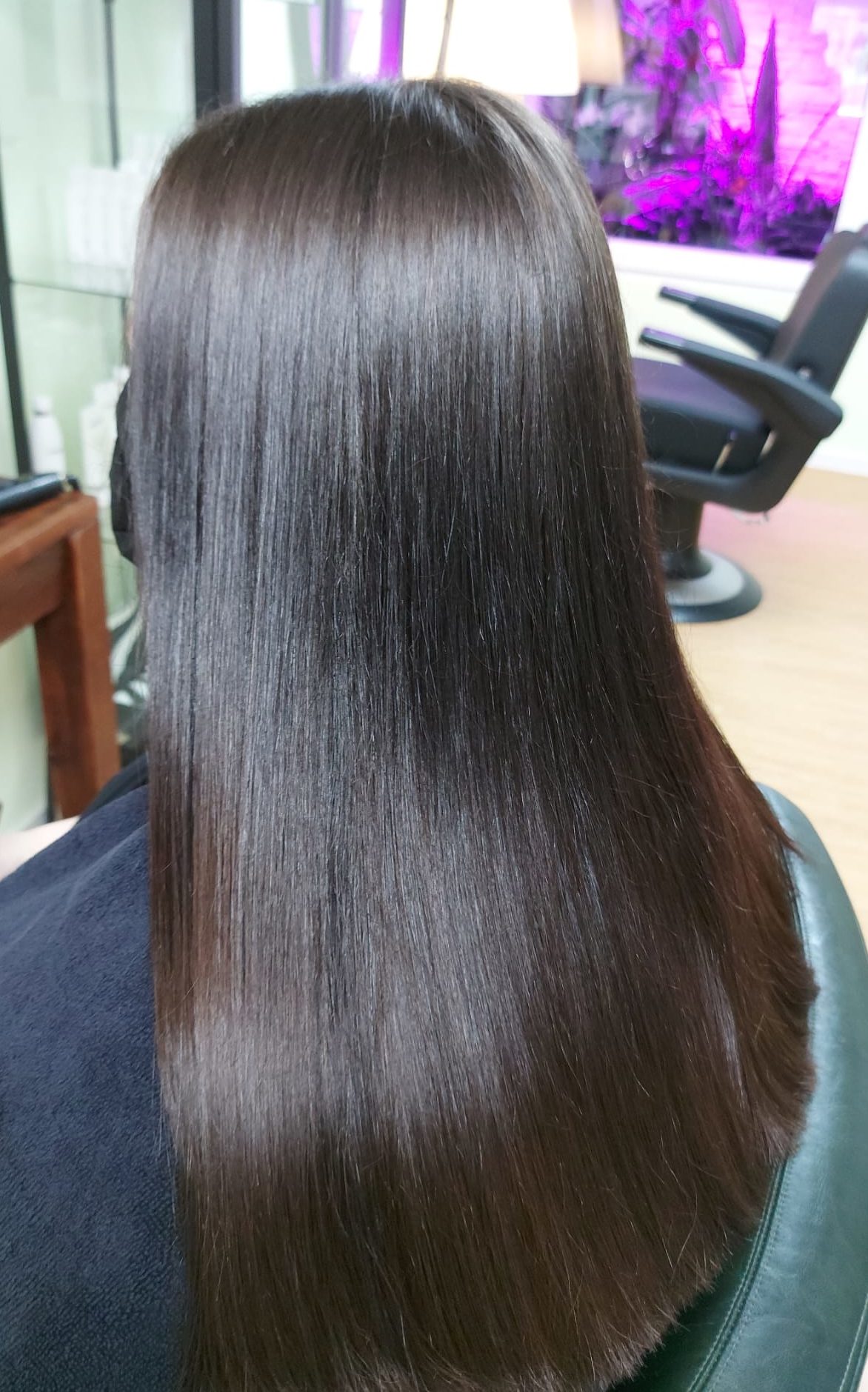 Silky dark brown