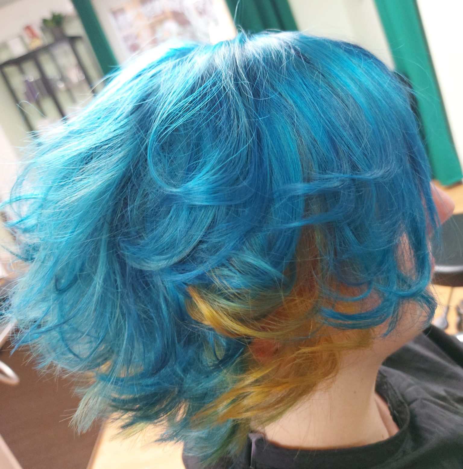 blue & orange