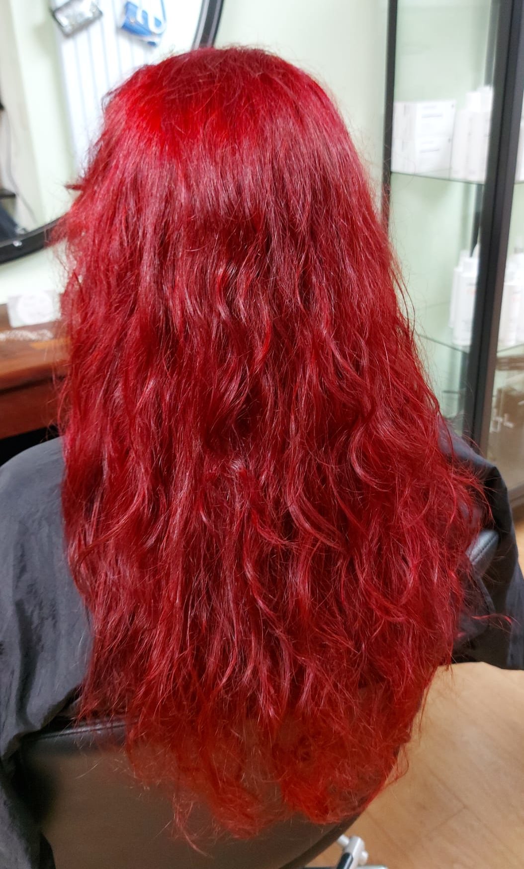 Long red